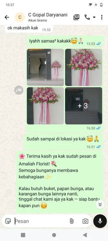 Pengiriman Karangan Bunga Cisauk