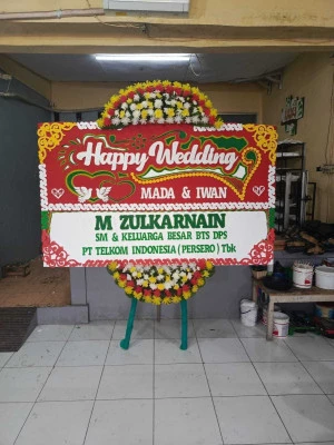 Papan Bunga di Cisauk