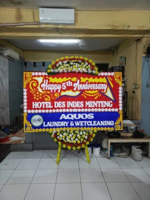 Papan Bunga di Cisauk