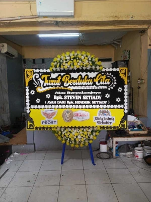 Papan Bunga di Cisauk